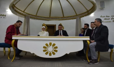 Kayseri Kocasinan’da 23 çift muradına erdi