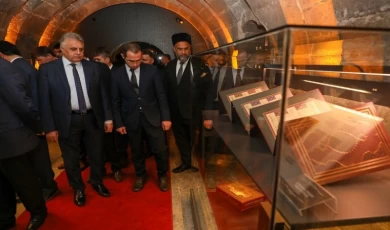 Kayseri Talas’taki sergiye müftülerden tam not