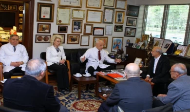 Kemal Kılıçdaroğlu’ndan ilk ziyaret Haberal’a