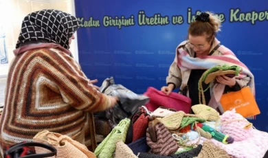 Kocaeli’de kadın girişimciler ürünlerini pazarladı