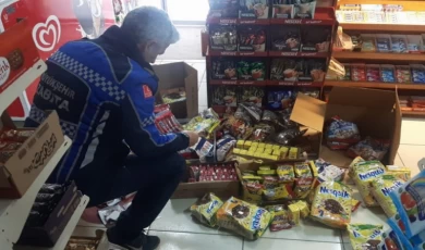 Kocaeli’de tarihi geçmiş yüzlerce ürüne imha!