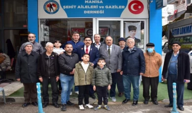 Manisa’da şehit aileleri ve gaziler unutulmadı