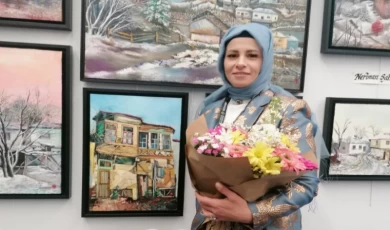 Sanatçı Neriman Şahin, ART Ankara’yı başarıyla tamamladı