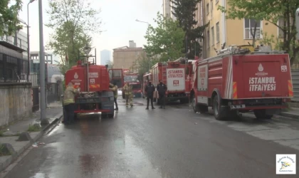 Akit Medya Grubu'nun bulunduğu binada çıkan yangın devam ediyor!