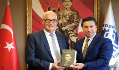 Alman Konsolos’tan Başkan Aras’a ziyaret