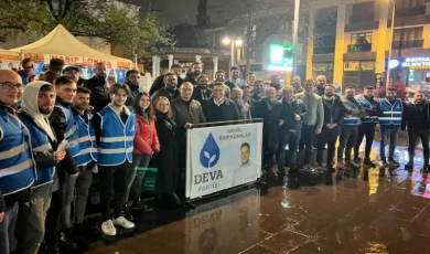 Bursa’da DEVA’lılar ’iftardan sahura’ sahada