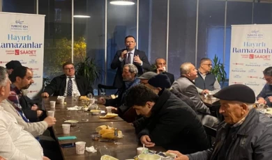 Edirne Keşan’da Saadet Partisi’nden geleneksel iftar