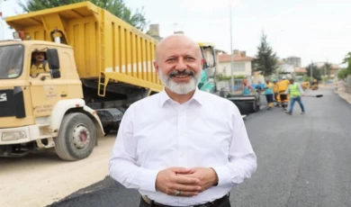 Kayseri Kocasinan’da asfalt mesaisi