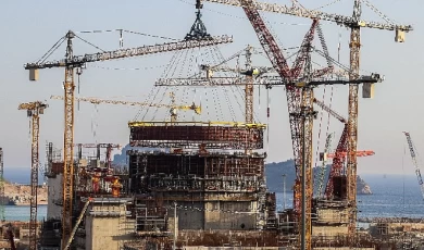 Akkuyu NGS’nin 2’nci Ünitesine İç Koruma Kabuğunun Beşinci Katmanı Kuruldu