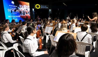 Çocuk Senfoni Orkestrası’ndan Bodrum çıkarması
