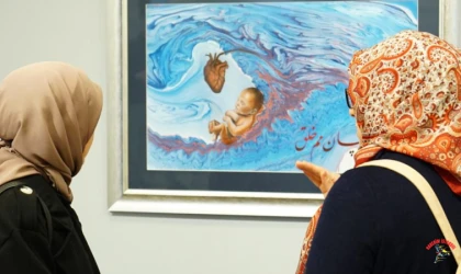 Esenler’de anlam yüklü sergi: Kainat ayetleri sanatla yorumlandı