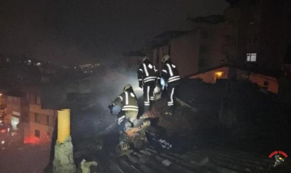 Eyüpsultan gecekondu yangını: 65 yaşındaki adam öldü