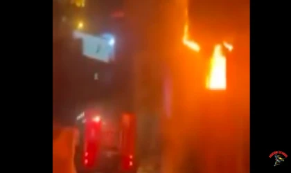 Fatih’te Gece Yarısı Yangın: Ekipler Zor Anlar Yaşadı
